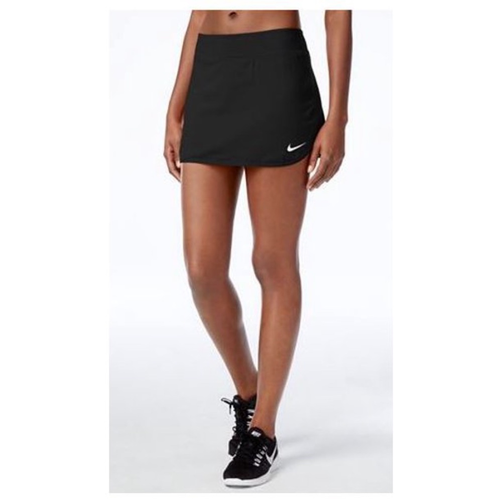Women's Black Nike Dri-Fit Skort